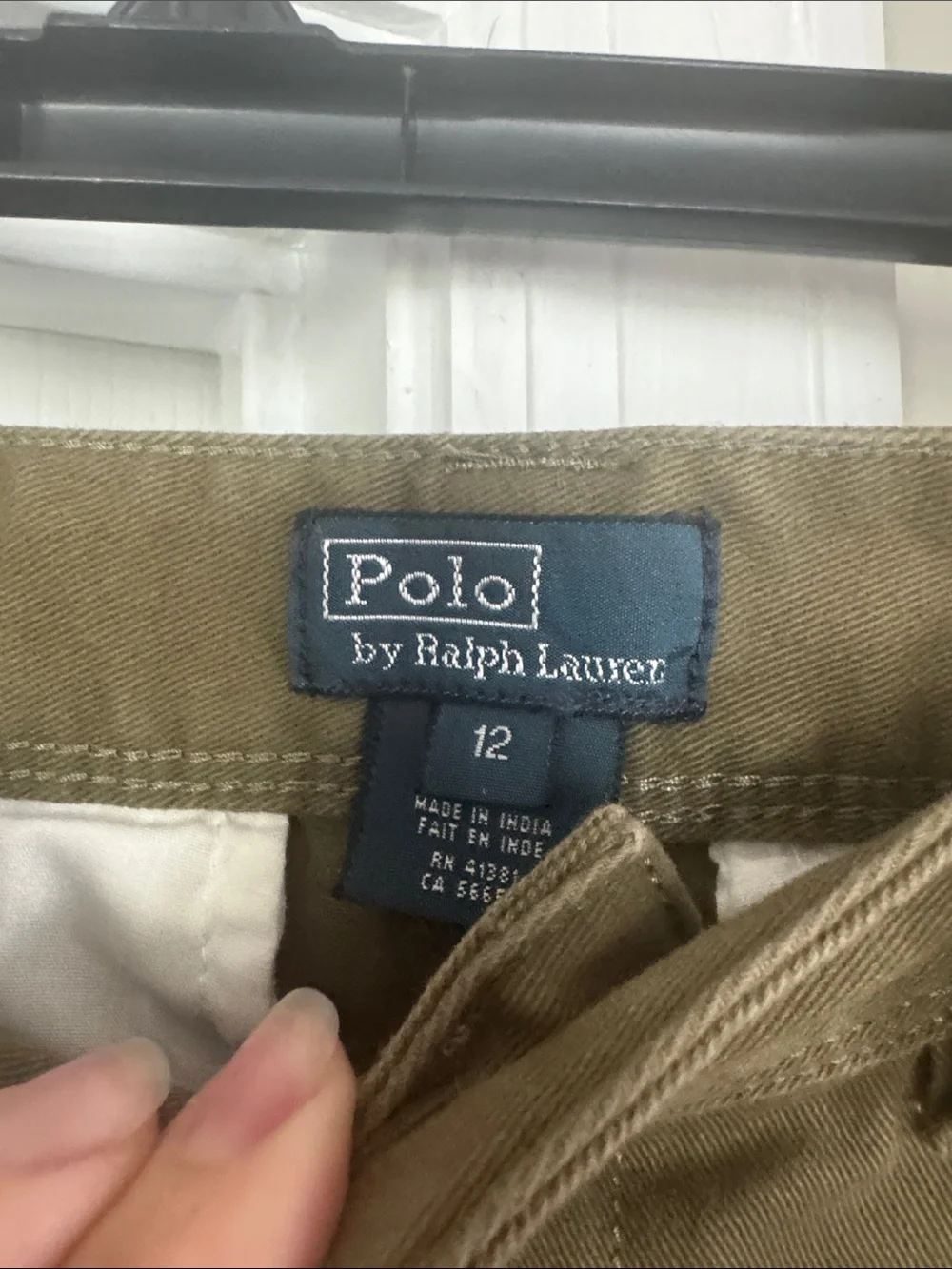 Polo Ralph Lauren Olive Cargo Work Pants – Boys